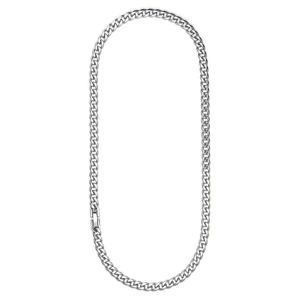 Thin Cuban Chain Necklace