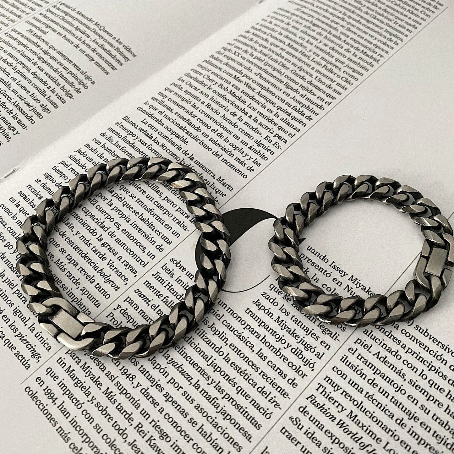 Thick Chain Bracelet